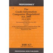 Professional's Bare Act on The Credit information Companies (Regulation) Act, 2005